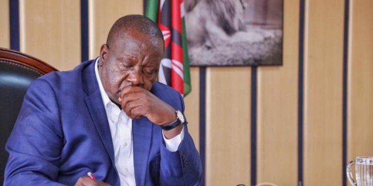 Matiang’i Deactivates Twitter Account after President Ruto takes Office