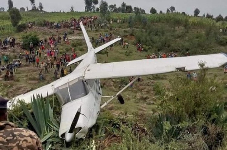 Aircraft Crashes at the Nairobi National Park After Taking off from Wilson Airport