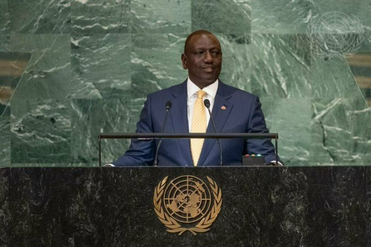 KOT Accuses Ruto of Using a Teleprompter During His Speech at the UNGA