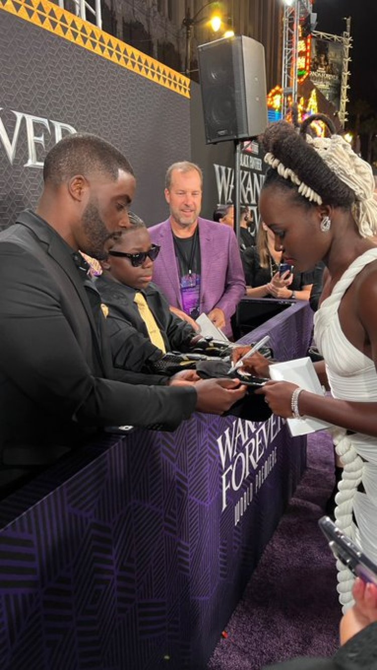 PHOTOS: Celebrities on the Purple Carpet at the Black Panther World Premiere