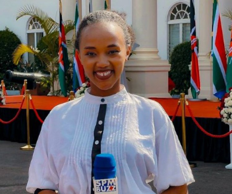 Cute Journalist Goes Viral After Taking CS Mutua`s Contacts