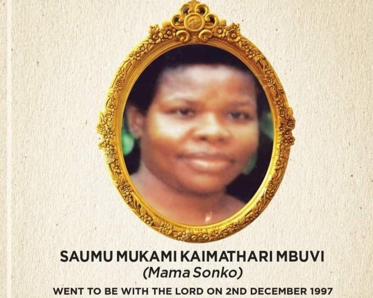 Sonko Pens a heartwarming Message to Late Mum in a post, Wows Netizens