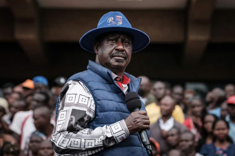 Raila Insists on Winning the Presidential Elections in August 2022