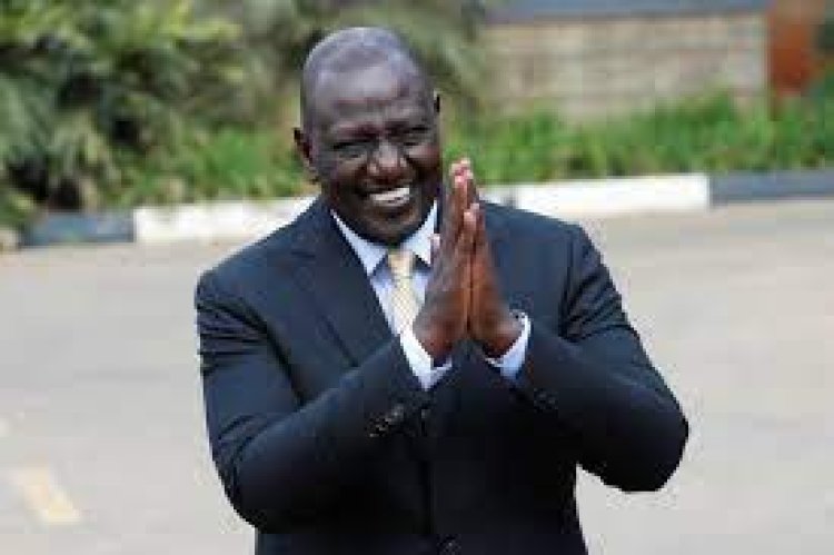 President Ruto is in Nakuru for Cadets Pass- out Parade