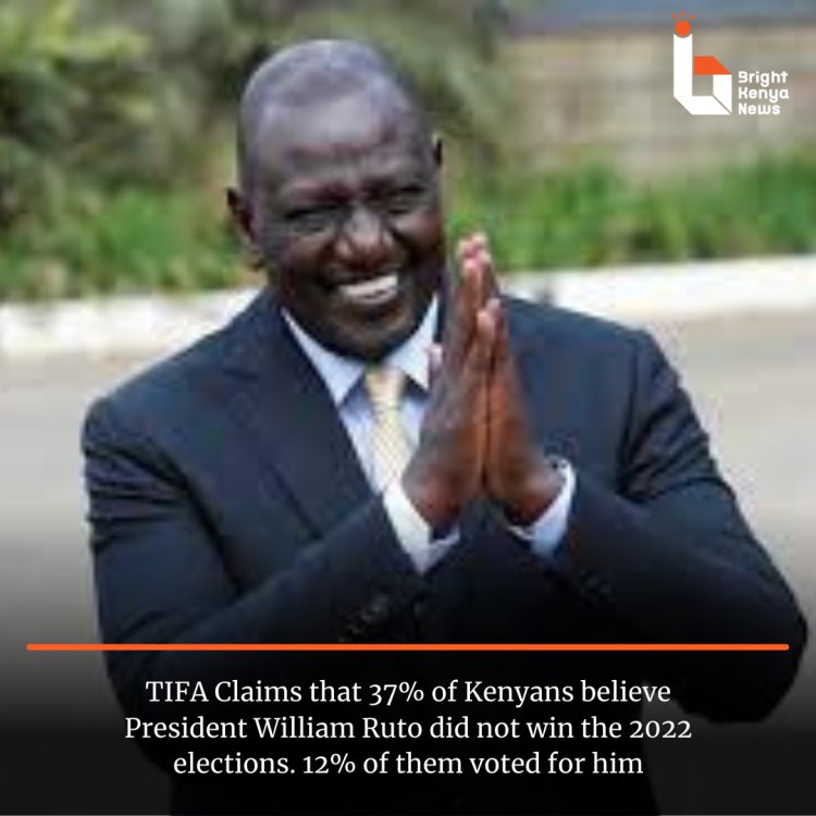 TIFA On President William Ruto Election Win.