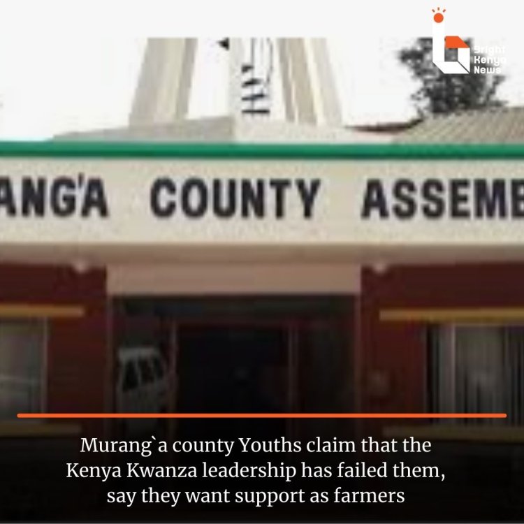 Murang`a County Youths Against Kenya Kwanza